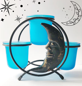'90s Celestial Triple Candle Holder