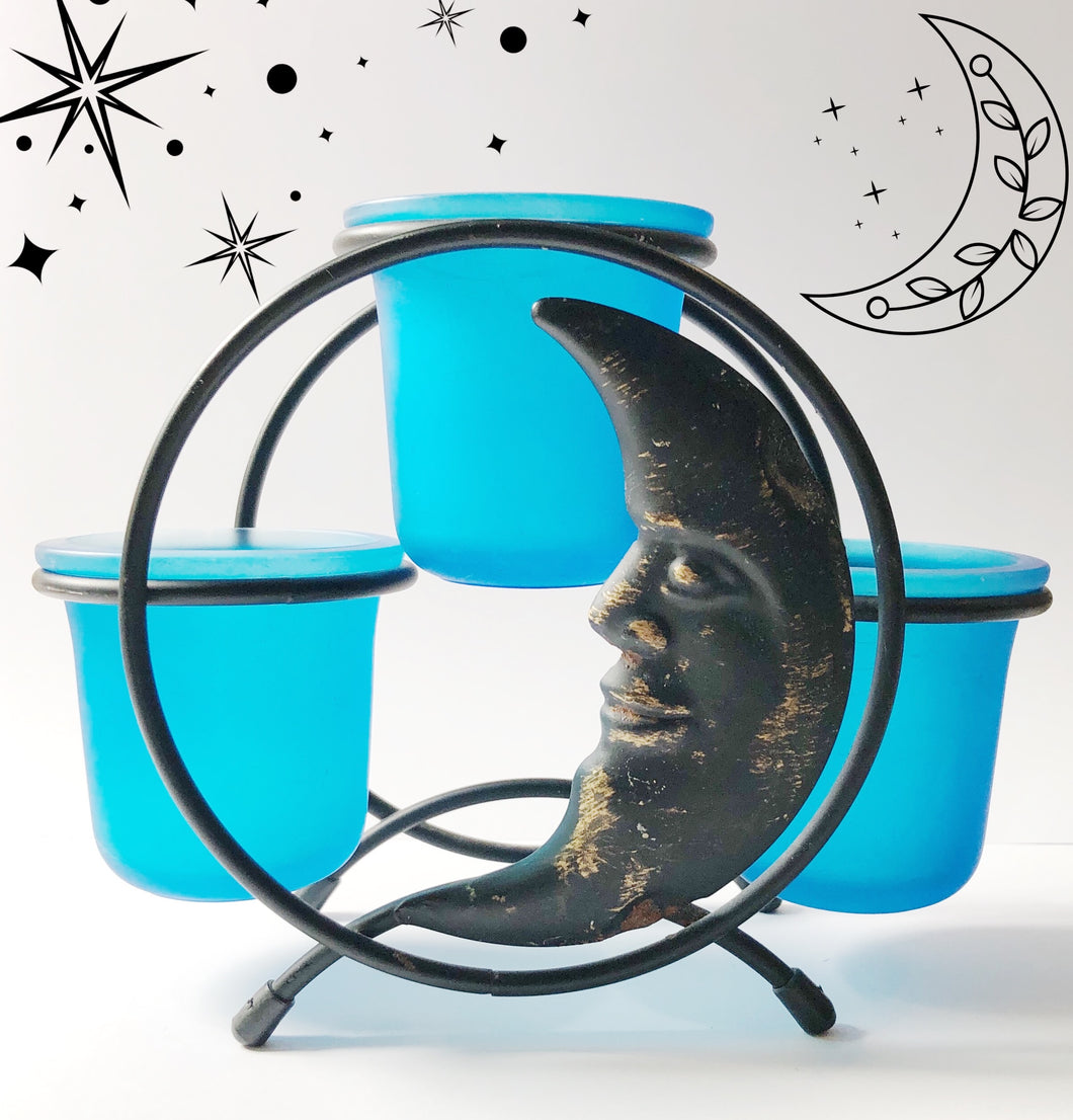 '90s Celestial Triple Candle Holder