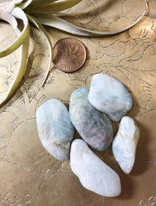 Aquamarine Tumbled Gemstone