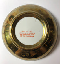 Load image into Gallery viewer, Vintage Japanese Porcelain &amp; Brass Dish
