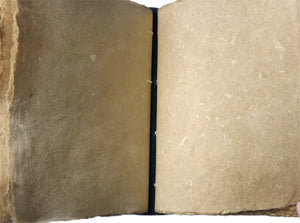 Dark Purple Leather Celestial Journal