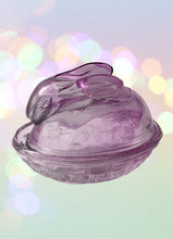 Load image into Gallery viewer, Vintage Purple Glass Covered Dish/Trinket Box
