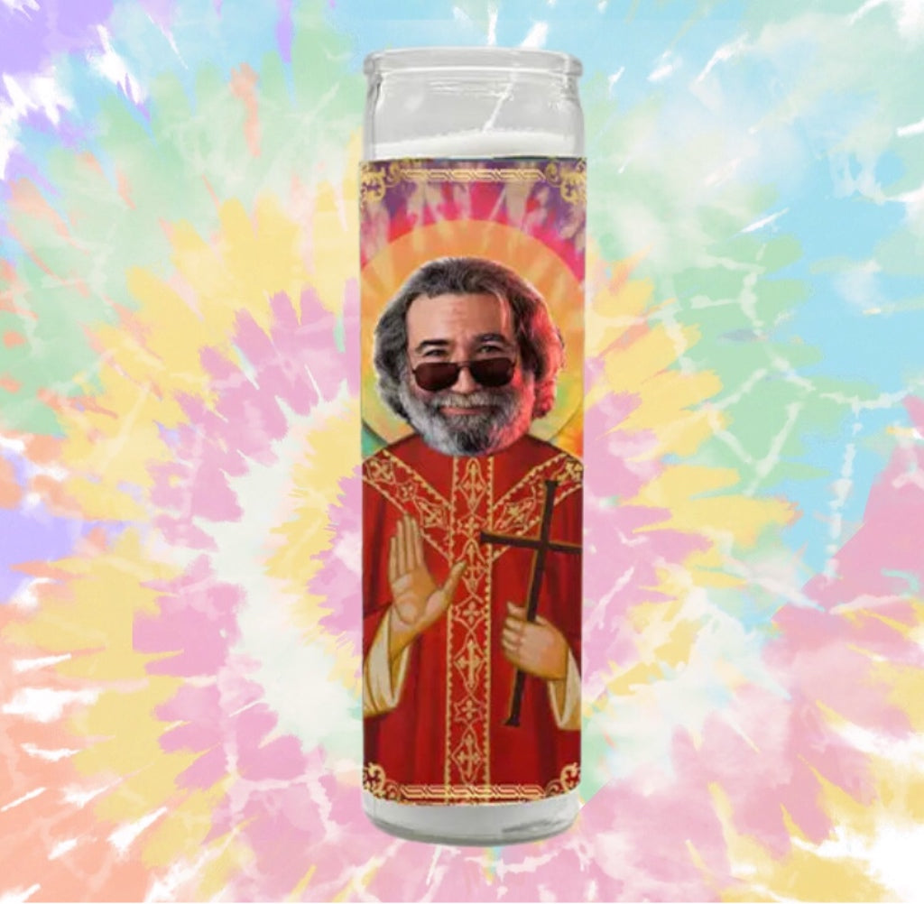 Jerry Garcia Prayer Candle