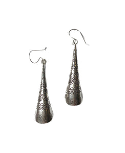 Silver Thai Hill Tribe Earrings [Rayna]