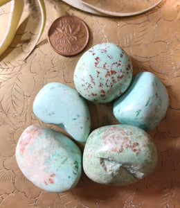 Turquoise Tumbled Gemstone