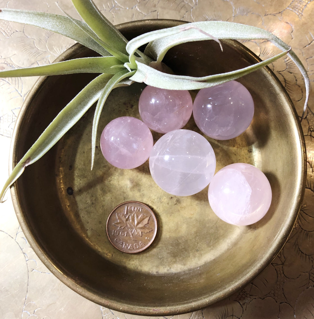 Small Rose Quartz Sphere