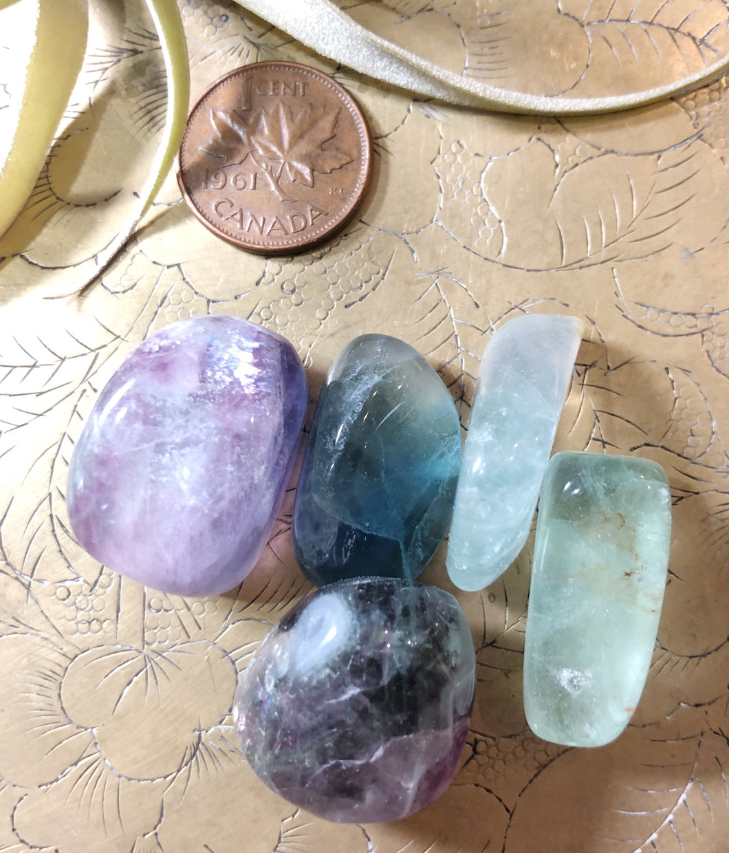 Fluorite Tumbled Gemstone