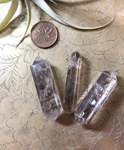 Double Terminated Smoky Quartz Point