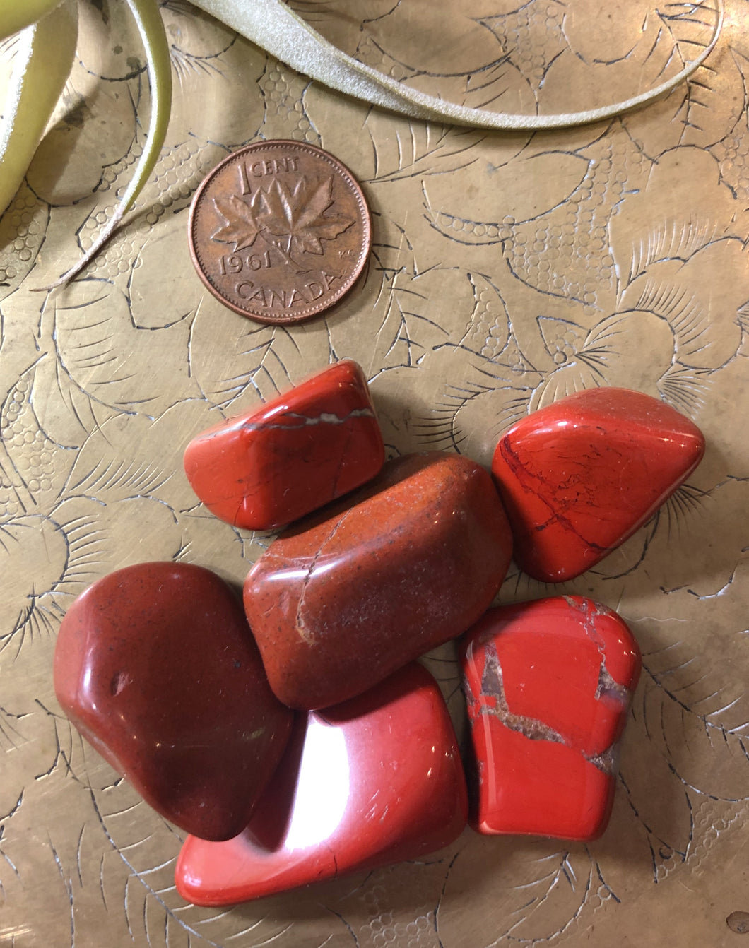 Red Jasper Tumbled Gemstone