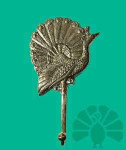Peacock Brass Hook