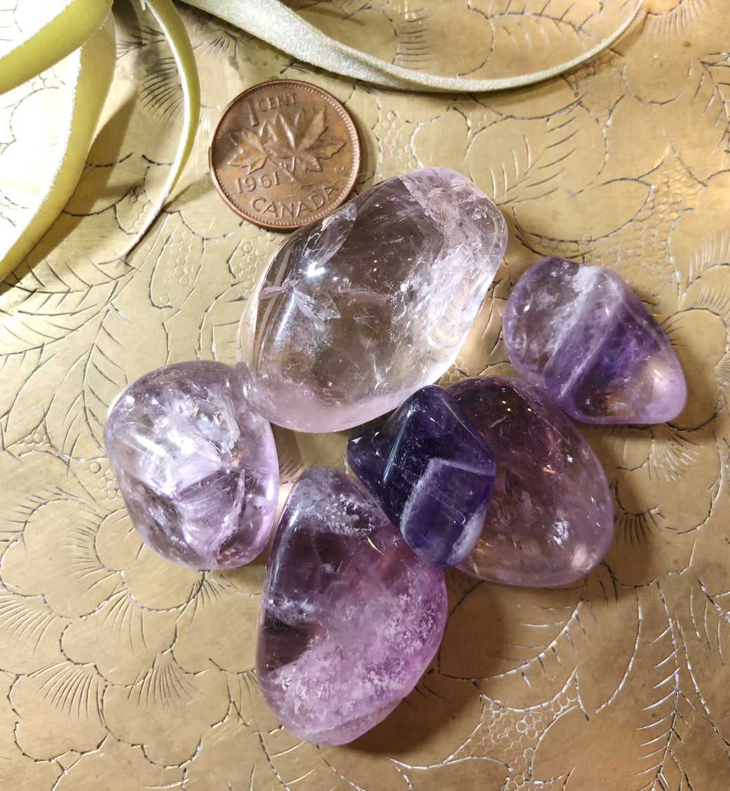 Amethyst Tumbled Gemstone