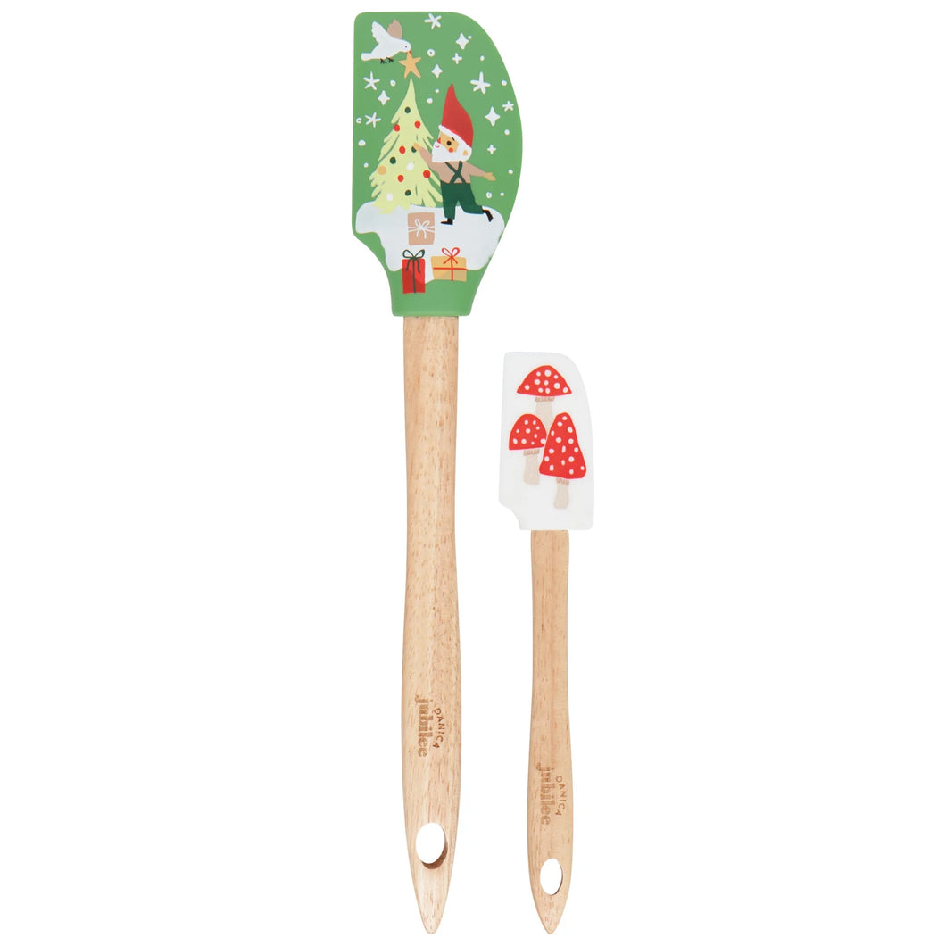Gnome For The Holidays Spatula Set