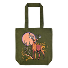 Load image into Gallery viewer, Canvas Tote - Deer
