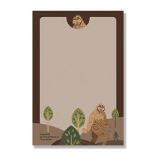 Load image into Gallery viewer, Sasquatch Notepad [Art by Francis Horne, Sr.]
