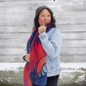 The Light Keeper Eco Scarf (Art by Adam Lewis)