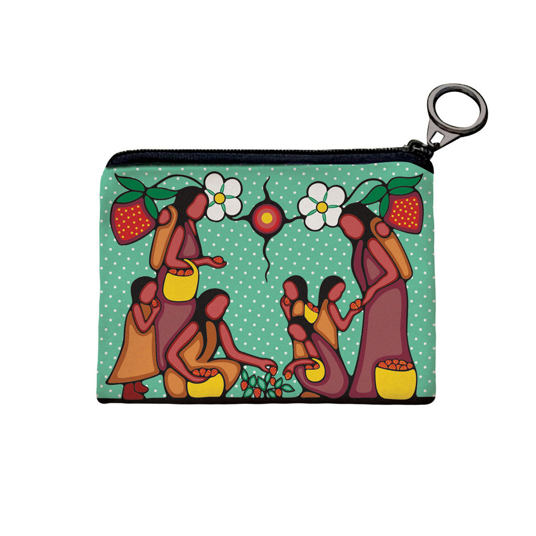 Heart Berry Coin Pouch (Art by Sharifah Marsden)