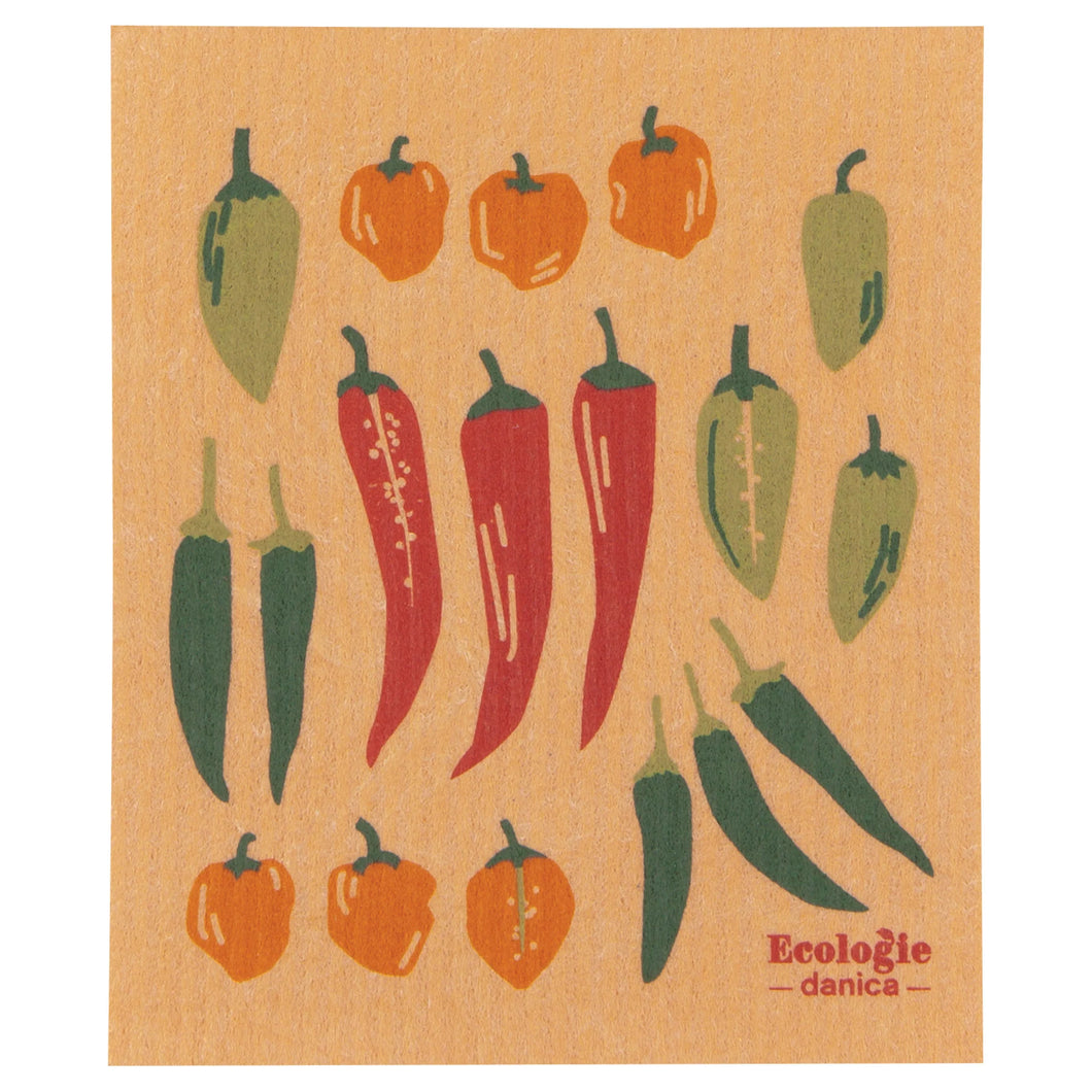 Chili Peppers Eco Cloth
