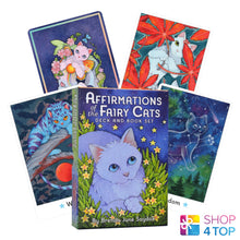 Load image into Gallery viewer, Affirmations Of The Fairy Cats Deck And Book Set [Brenda June Saydak]
