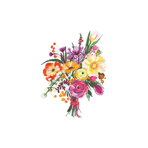 Tattly Blooming Bouquet (Pair)