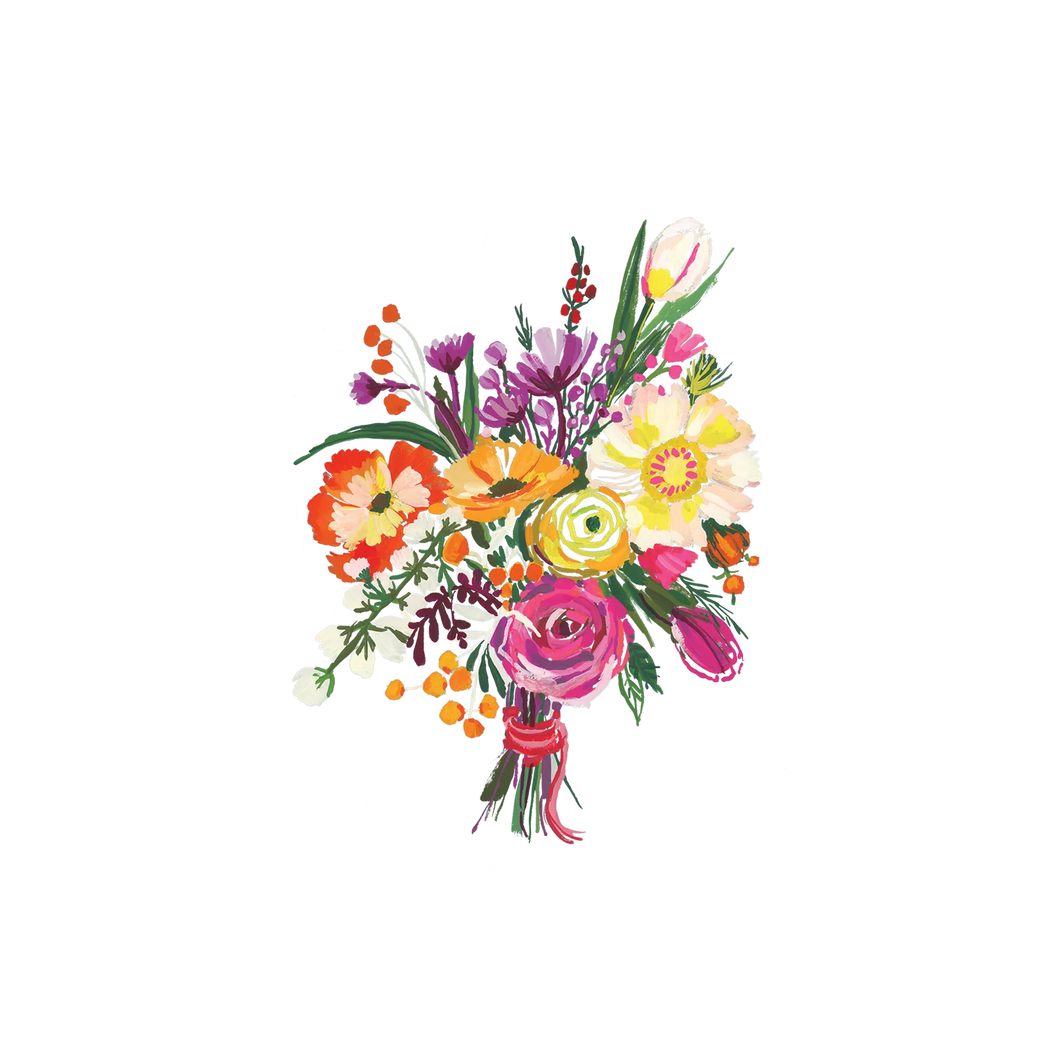 Tattly Blooming Bouquet (Pair)