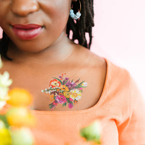 Tattly Blooming Bouquet (Pair)