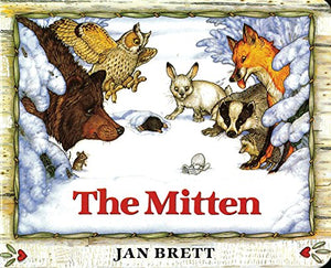 The Mitten Board Book [Jan Brett]