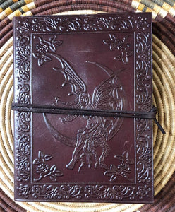 Handmade Leather-Bound Fairy Journal