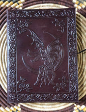 Load image into Gallery viewer, Handmade Leather-Bound Fairy Journal

