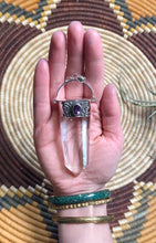 Load image into Gallery viewer, Quartz Pendant with Faceted Amethyst (Style 2)
