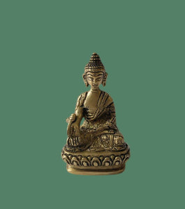 Small Brass Buddha (Earth Touching Mudra)