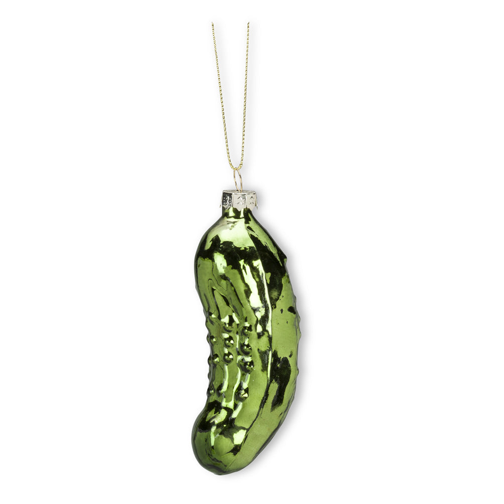 Glass Dill Pickle Ornament