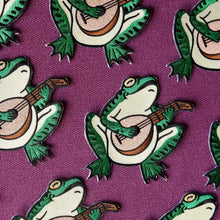 Load image into Gallery viewer, Frog Serenade Oversized Patch
