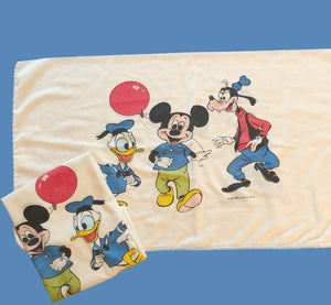 Vintage Disney Pillowcase Pair