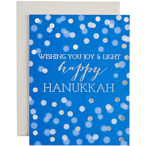 Wishing You Joy and Light - Happy Hanukkah (Set of 10 Cards)