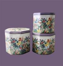 Load image into Gallery viewer, Vintage Floral Tins (Set of 3)
