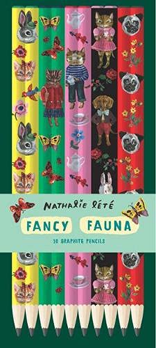 Fancy Fauna Graphite Pencils