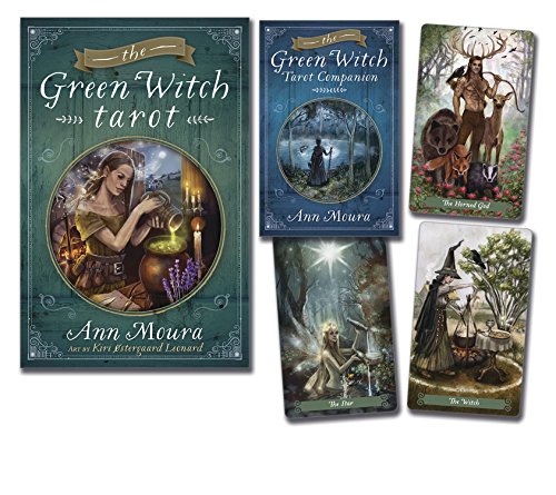 Green Witch Tarot Book & Deck Set [Ann Moura & Kiri Østergaard Leonard]