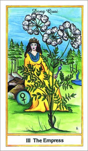 The Herbal Tarot [Michael Tierra & Candis Cantin]