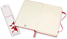 Load image into Gallery viewer, Moleskine Classic Expanded Notebook [Hard Cover | Large (5&quot; x 8.25&quot;) | Ruled/Lined | Red |400 Pages
