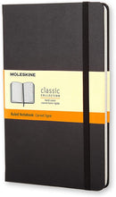 Load image into Gallery viewer, Moleskine Classic Notebook [Soft Cover | Large (5&quot; x 8.25&quot;) | Ruled/Lined | Black | 192 Pages]
