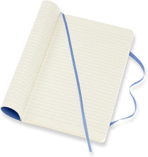 Load image into Gallery viewer, Moleskine Classic Notebook | Soft Cover | Large (5&quot; x 8.25&quot;) | Ruled/Lined | Hydrangea Blue | 240 Pages
