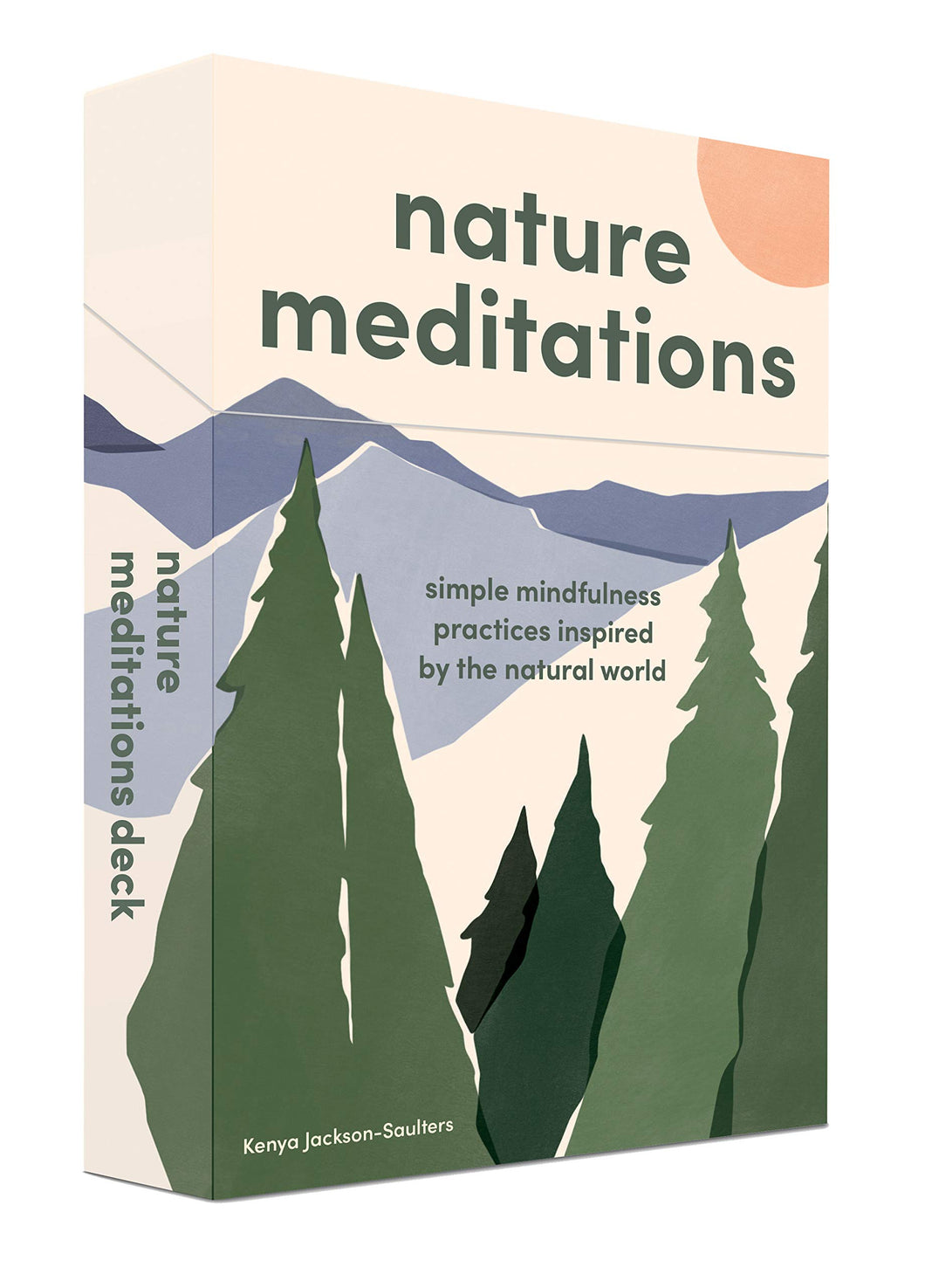 Nature Meditations Deck: Simple Mindfulness Practices Inspired by the Natural World [Kenya Jackson-Saulters]