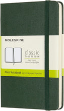 Load image into Gallery viewer, Moleskine Classic Notebook | Hard Cover | Pocket (3.5&quot; x 5.5&quot;) | Plain/Blank | Myrtle Green | 192 Pages
