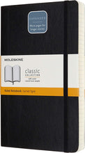 Load image into Gallery viewer, Moleskine Classic Expanded Notebook | Soft Cover | Large (5&quot; x 8.25&quot;) | Ruled/Lined | Black | 400 Pages
