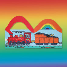 Load image into Gallery viewer, The Trainbow Novelty Book [Nina Laden]
