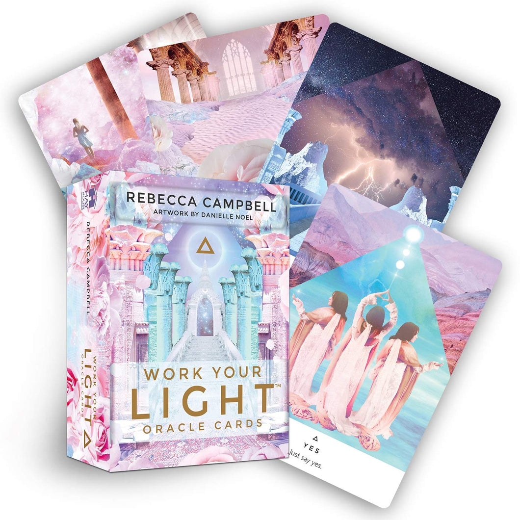 Work Your Light Oracle Cards: A 44-Card Deck & Guidebook Cards [Rebecca Campbell]