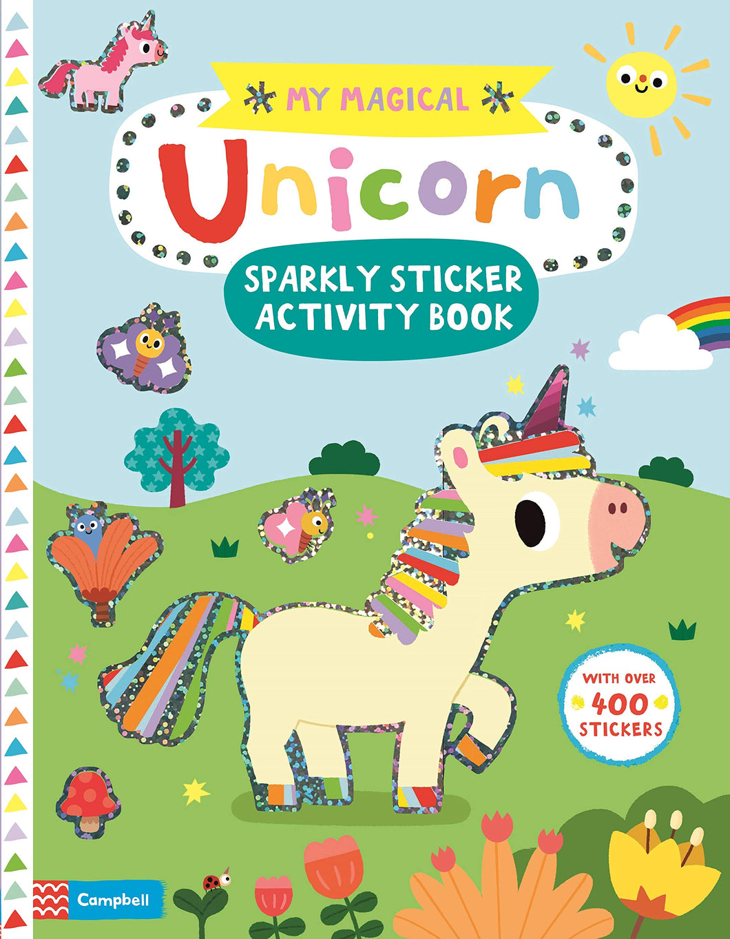My Magical Unicorn Sparkly Sticker Activity Book [Illustrated by Yujin Shin]
