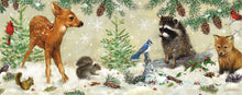 Load image into Gallery viewer, Winter Forest Friends Boxed Holiday Cards (Set of 20)
