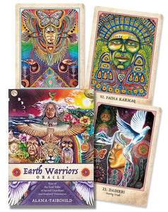 Earth Warriors Oracle Book & Deck Set [Alana Fairchild]