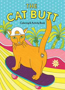 Cat Butt Colouring Book